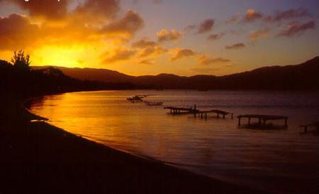 Atardecer en Lagoa da Conceição