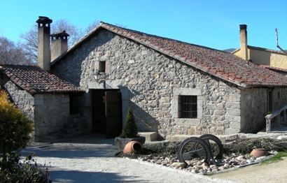 Vista de la edificación del restaurante
