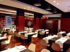 Una de las salas del restaurante