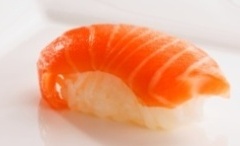 Nigiri Sushi de Salmón